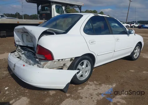 2002 Nissan Sentra Gxe из США, поврежденный, VIN 3N1CB51D32L672293
